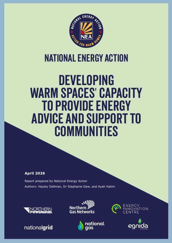 NEA_UKCharity's tweet photo. We're pleased to release our new report on developing warm spaces capacity to provide energy advice and support to communities. https://t.co/xXUyxK8HDQ