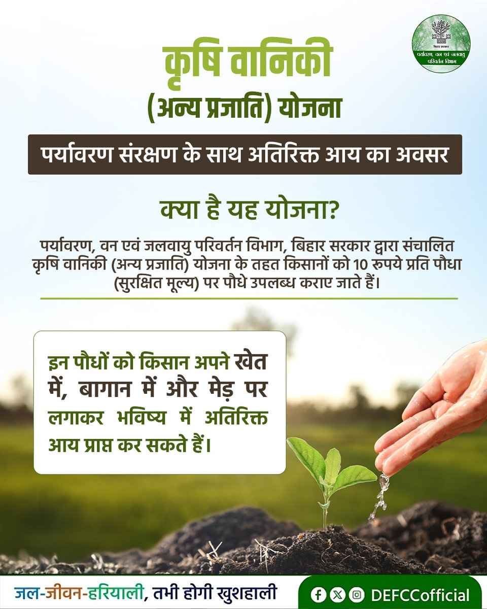 Department of Environment, Forest & Climate Change tweet media