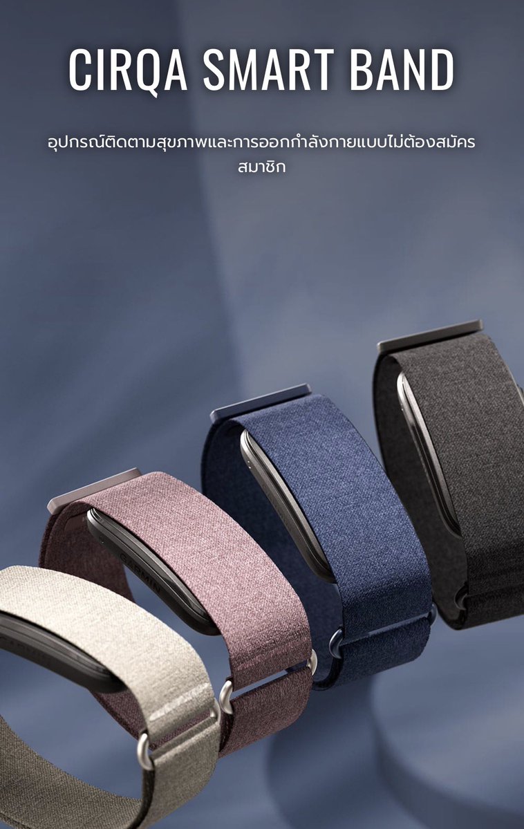 shiro_sh's tweet photo. Garmin Cirqa เปิดตัวอย่างเป็นทางการในประเทศไทยแล้วด้วยราคา 6,990 บาท โดยเป็นสายรัดติดตามสุขภาพอัจฉริยะรุ่นแรกของ Garmin ที่มาแบบไร้หน้าจอ โดยเปิดให้พรีออเดอร์ตั้งแต่วันที่ 24 กรกฎาคม 

และวางจำหน่ายอย่างเป็นทางการในวันที่ 13 สิงหาคม 2569 ผ่านทาง Garmin Website และหน้าร้านตัวแทนจำหน่ายอย่างเป็นทางการ

สวยมาก นี่ว่าสวยกว่า google อีก แล้วยังไม่ต้อง จ่ายยิบย่อยรายเดือน  

6990 เอาตังหนูไปเลยจ๊ะ