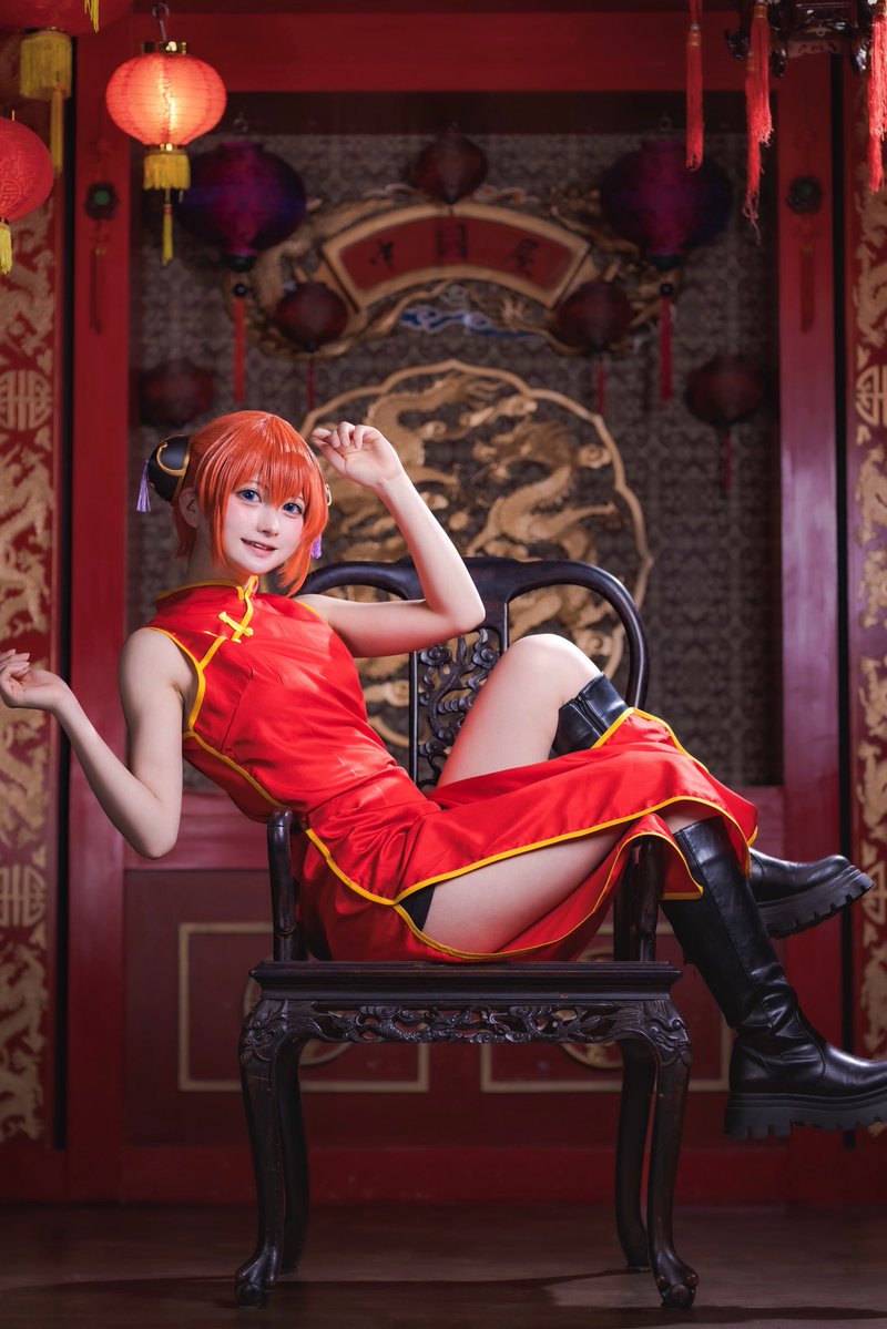 karane_cos's tweet photo. cos 銀魂 神楽 https://t.co/OUTIEUDhXw