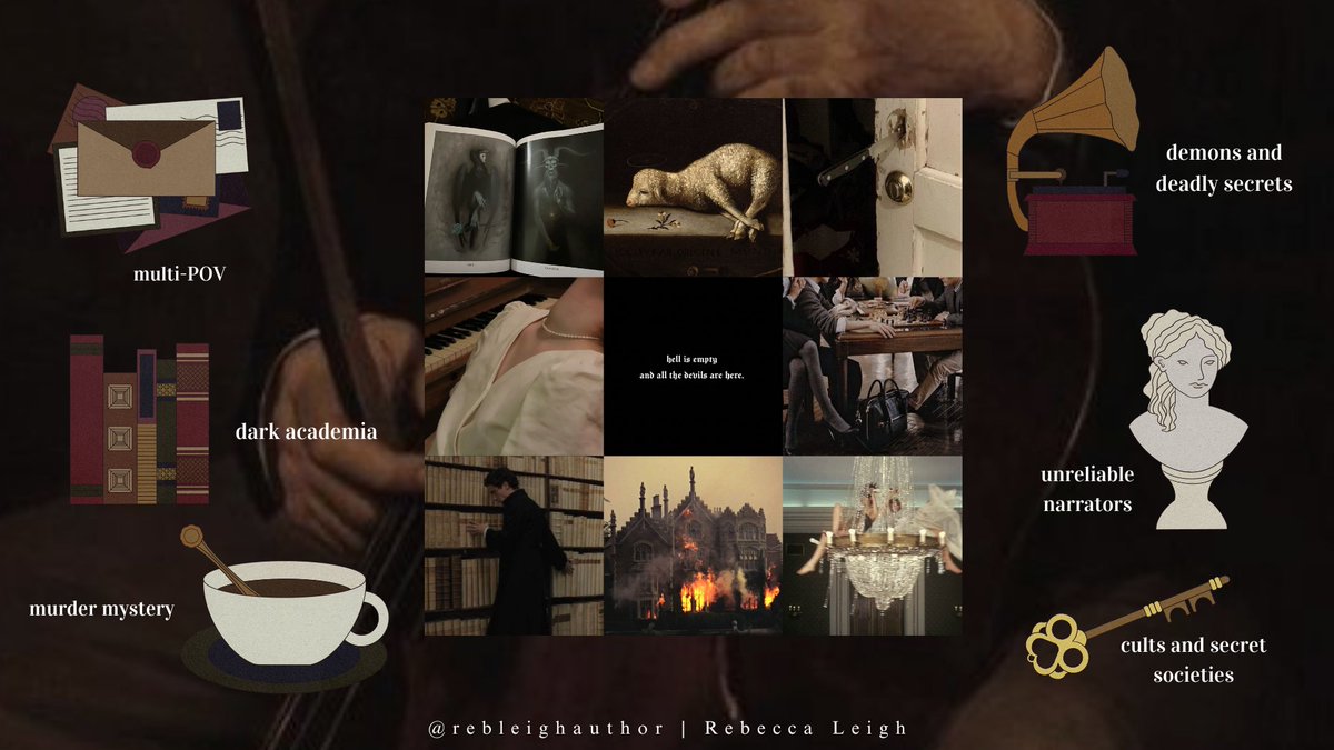 rebleighauthor's tweet photo. Five written, five to die.

When five students become suspects in a brutal murder, they must work together to solve the crime, clear their names, and survive being hunted by demons and cultists before they become the university's next sacrifice.

#Questpit #Q #YA #T #Spec https://t.co/uRIAYKXhag