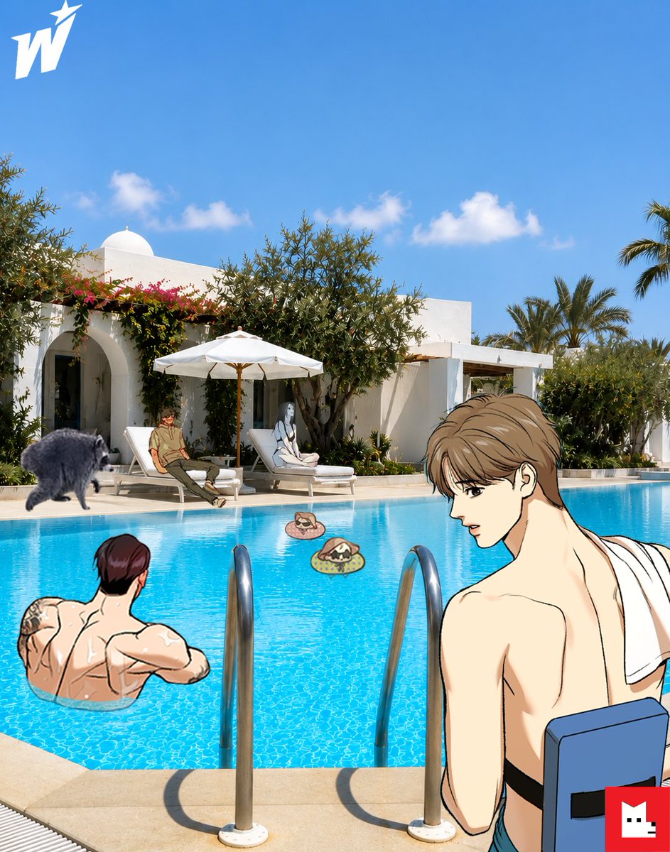 LezhinComics_US's tweet photo. Jimothy spotted at the Lezhin Swimming Pool Party.
Dan says he was making the most of his 𝙃𝙤𝙩 𝙍𝙖𝙘 𝙎𝙪𝙢𝙢𝙚𝙧.🦝  💦

𝗙𝗲𝗮𝘁𝘂𝗿𝗶𝗻𝗴 𝗰𝗵𝗮𝗿𝗮𝗰𝘁𝗲𝗿𝘀 𝗳𝗿𝗼𝗺:
��Jinx
•Toying With Daddy 
•The Sacred Serpent’s Seduction
𝗠𝗲𝗲𝘁 𝘁𝗵𝗲𝗺 𝗻𝗼𝘄 ▶️https://t.co/Ytn17o1rOE

#JimothyRaccoon #Jimothy #LezhinUS #LezhinComics