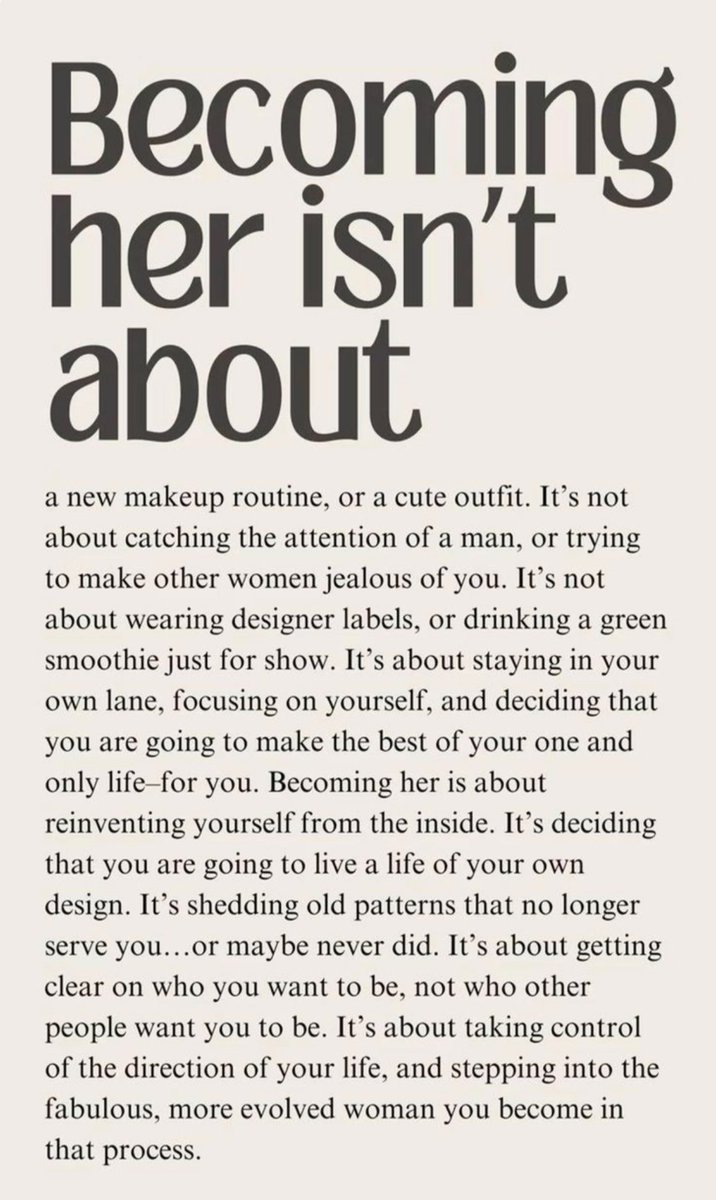 Healing_Pages_'s tweet photo. Becoming her is living for you, not proving to them. https://t.co/dlOlM7nlO9