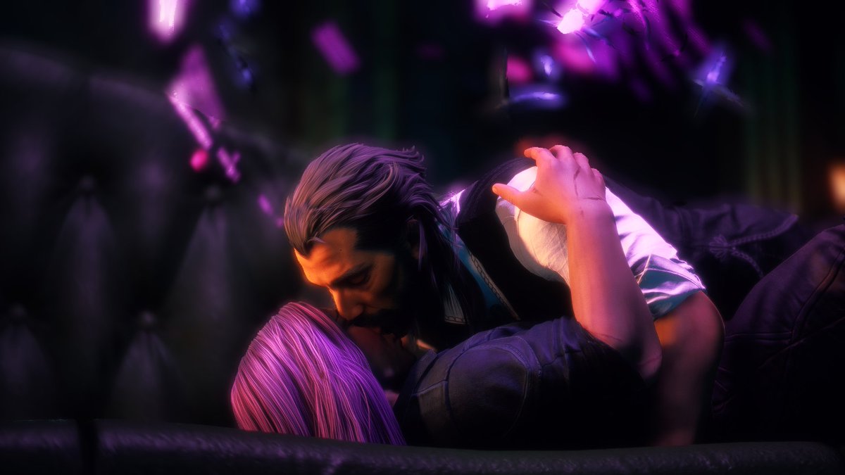deviantbetgee's tweet photo. Lucanis Week day 4 - a kiss

"i thought i'd never see you again" 🖤💜

#LucanisWeek #LucanisWeek2026 https://t.co/PAdESRoN4A