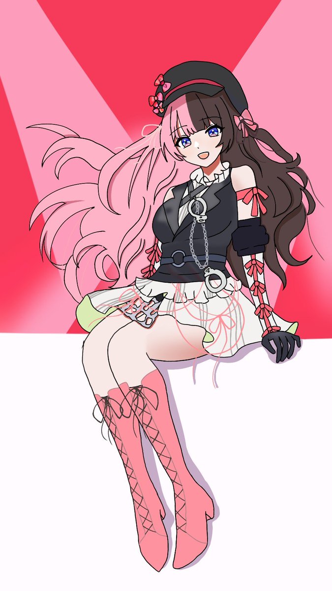 🎀🧑🏻‍✈️🩷 #ひなのの絵なの
