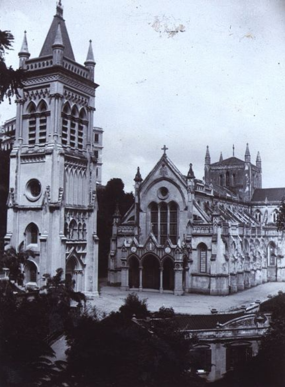 SOAS_SpecColl's tweet photo. Cathedral of the Immaculate Conception, Hong Kong. Photograph taken by Herny Rue c. 1910-1913 #EYAArchitecture #https://digital.soas.ac.uk/Documents/Detail/r.c.-cathedral-hong-kong/204650 https://t.co/xHXEklLt5O