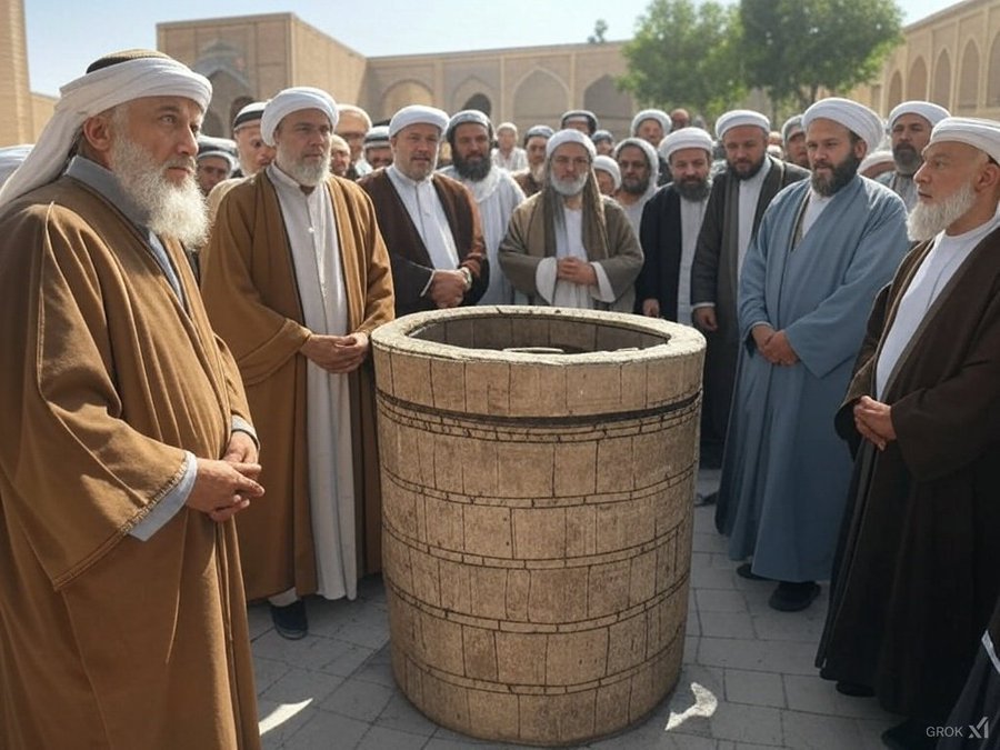 Shahab88R's tweet photo. @Kashefodin علمای اعلام 
حضرات آیات 

@m_teofanos @ayobiyan649702 @ghandalii 
در این مصیبت عظیم عمامه از سر برداشته و بشکه ها را سیاه پوش کنید به طلاب حوزه‌های علمیه فتوا دهید ستر از عورت بردارند و چهل شب کفن پوشان در میادین شهر عررررر بزنند. https://t.co/IBwLyyIpfQ