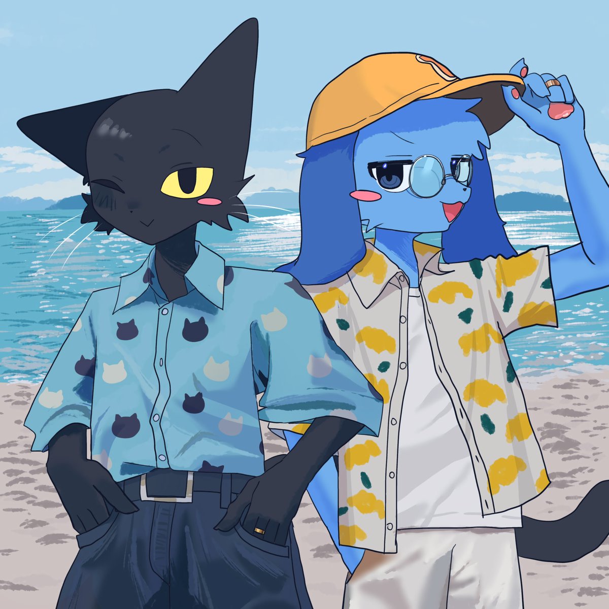 nekoyamarui's tweet photo. summer fashion
#agentary 
 #animalhospital https://t.co/ofCNttWHqZ