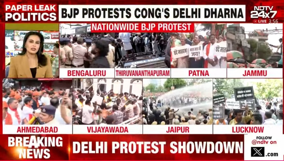 JAVED0909's tweet photo. Unprecedented desperation from @BJP4India as sycophants in party & Govt embarrass beleaguered PM Modi further. Pan-India "protests" by ruling BJP? A party in power protesting against the youth demanding accountability is pure irony? Against youth demanding their rights? Or the Opposition doing their job? A BJP that's on shopping spree buying thugs & thieves Pan-India expects the Opposition to renounce politics & do saintly charity?