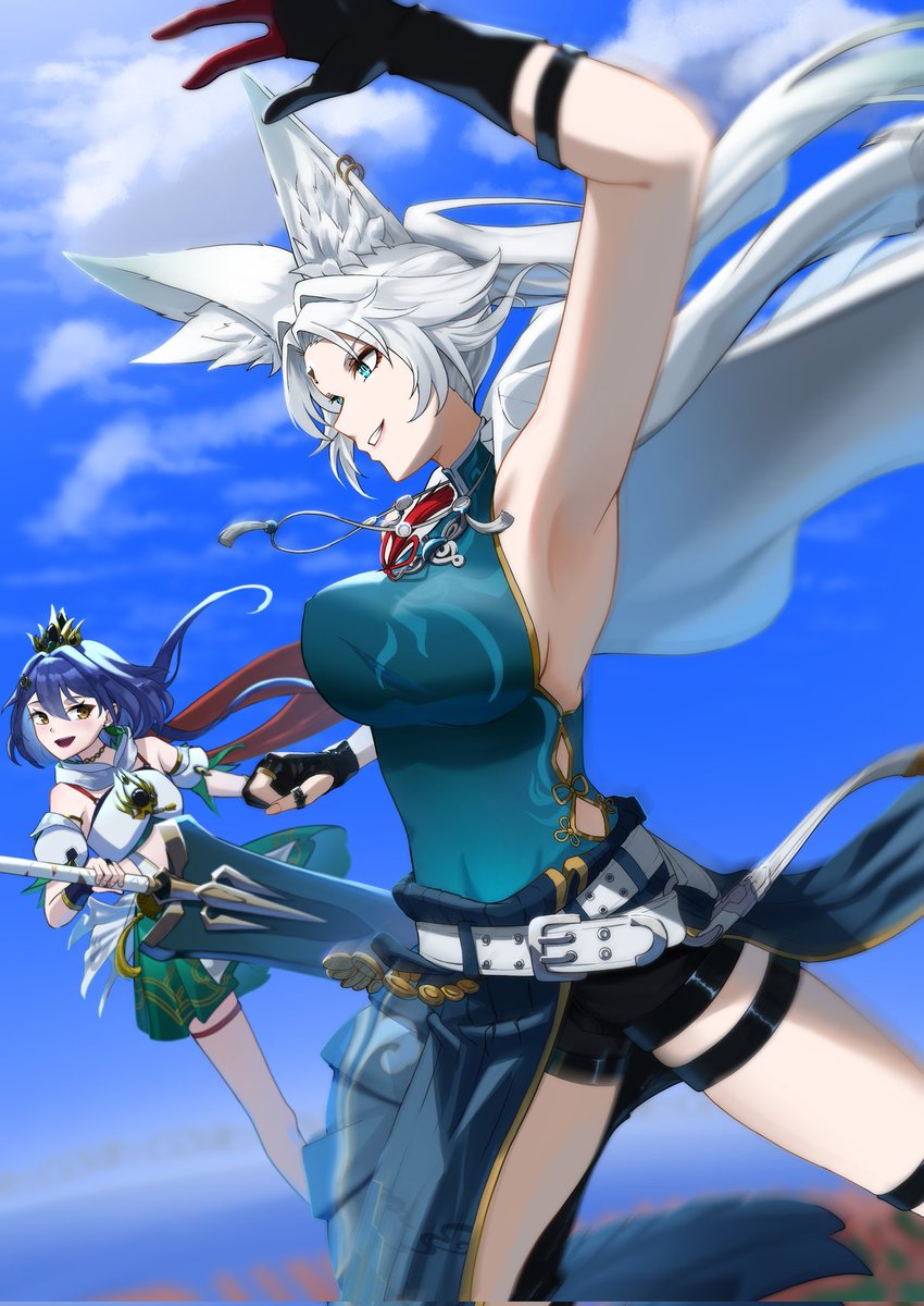 ribel_0626's tweet photo. 最近フォロワーさん一気に増えたので改めて

原神のキャラ(特に雷電将軍)を描くことが多いですが、他の作品のキャラクターも全然描きます‼️
普通のイラスト以外にもその時の気分で動くイラストだったり、2Dアニメーションも作ったりします！！ https://t.co/1AG4Ui2anW