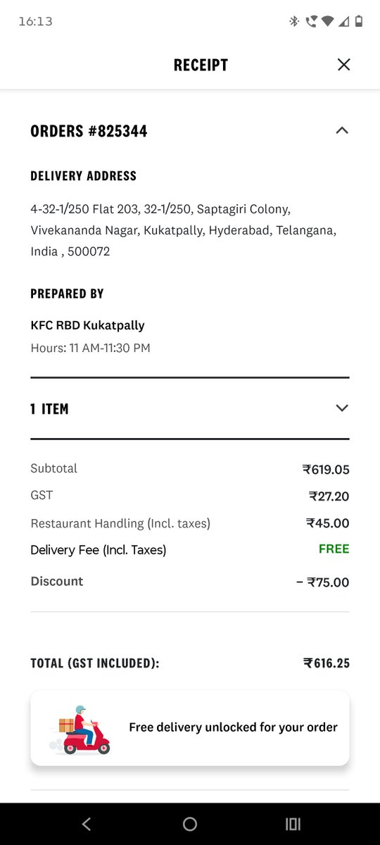 Redhat_36's tweet photo. order showing delivered..but I didn't recieve it
@KFC_India https://t.co/BcHBH3O7Z1