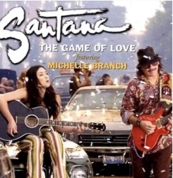itsthegroovepod's tweet photo. #TriviaAnswer:  Tina Turner was chosen to record “The Game Of Love,” with Santana.  She couldn’t do the music video, so Macy Gray recorded it. That version wasn’t what the producers wanted so relative unknown Michelle Branch was tapped, and that version won the Grammy! https://t.co/pu7F8AydMh