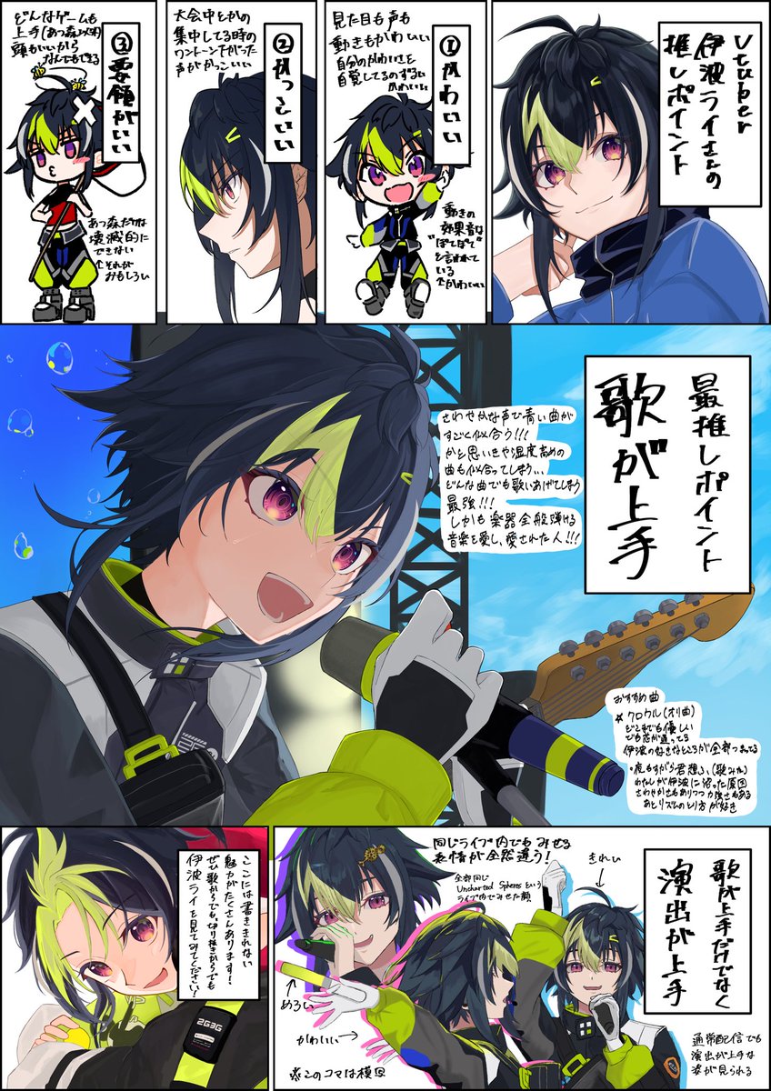 5N2_koNbu's tweet photo. 課題でかいたレビューマンガ！
💡さんの魅力が1ページで伝わるわけなくて https://t.co/cHhisUO92e