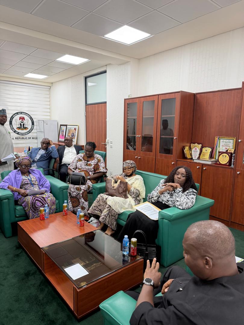 fanpr2024's tweet photo. On July 16, 2026, I had the privilege of leading a delegation from the Female Architects of Nigeria (FAN) on a courtesy visit to the *Chairman, House Committee on Host Communities, Honorable Dekor Dumnamene*, at the National Assembly Complex, Abuja. https://t.co/oqwLhFAHM9