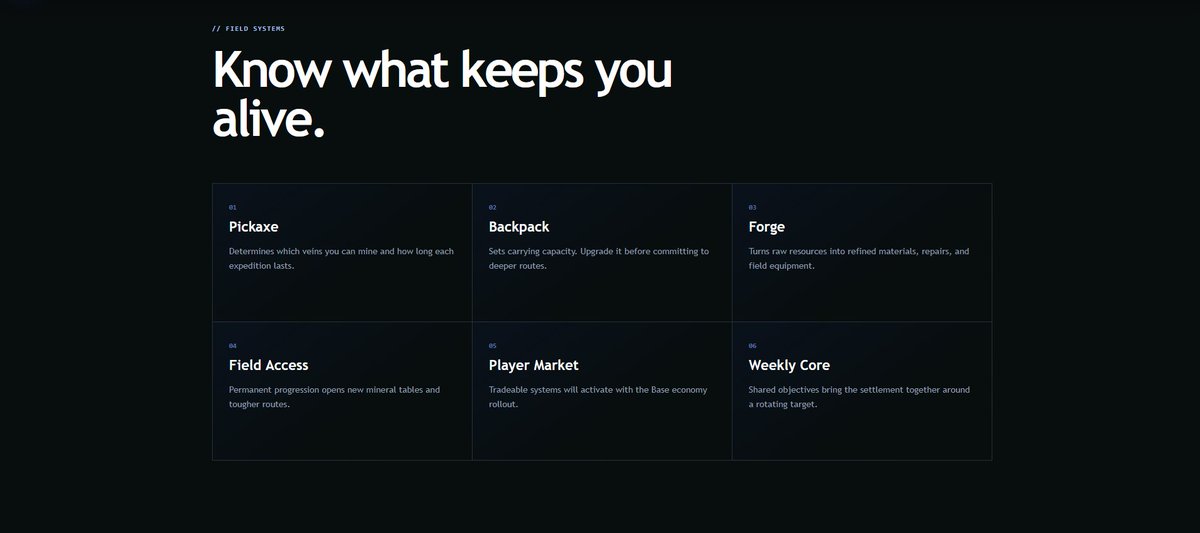 CoreBase_'s tweet photo. Know what keeps you alive. #CORE ⛏️ https://t.co/IYmcJ6r7Fm