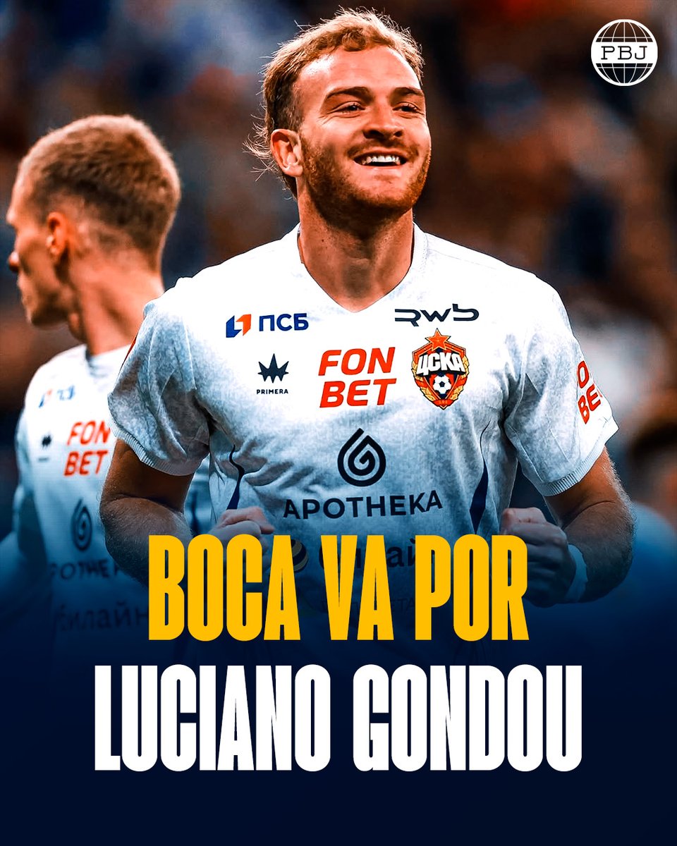 PlanetaBoca's tweet photo. 🚨 BOCA ABRIÓ NEGOCIACIONES POR GONDOU

👉 El Xeneize realizó una propuesta verbal para llevarse cedido al delantero argentino que juega en CSKA de Moscú.

👀 El club ruso no tiene intenciones de prestarlo.

ℹ️ Germán García Grova. https://t.co/oSJse7TCcu