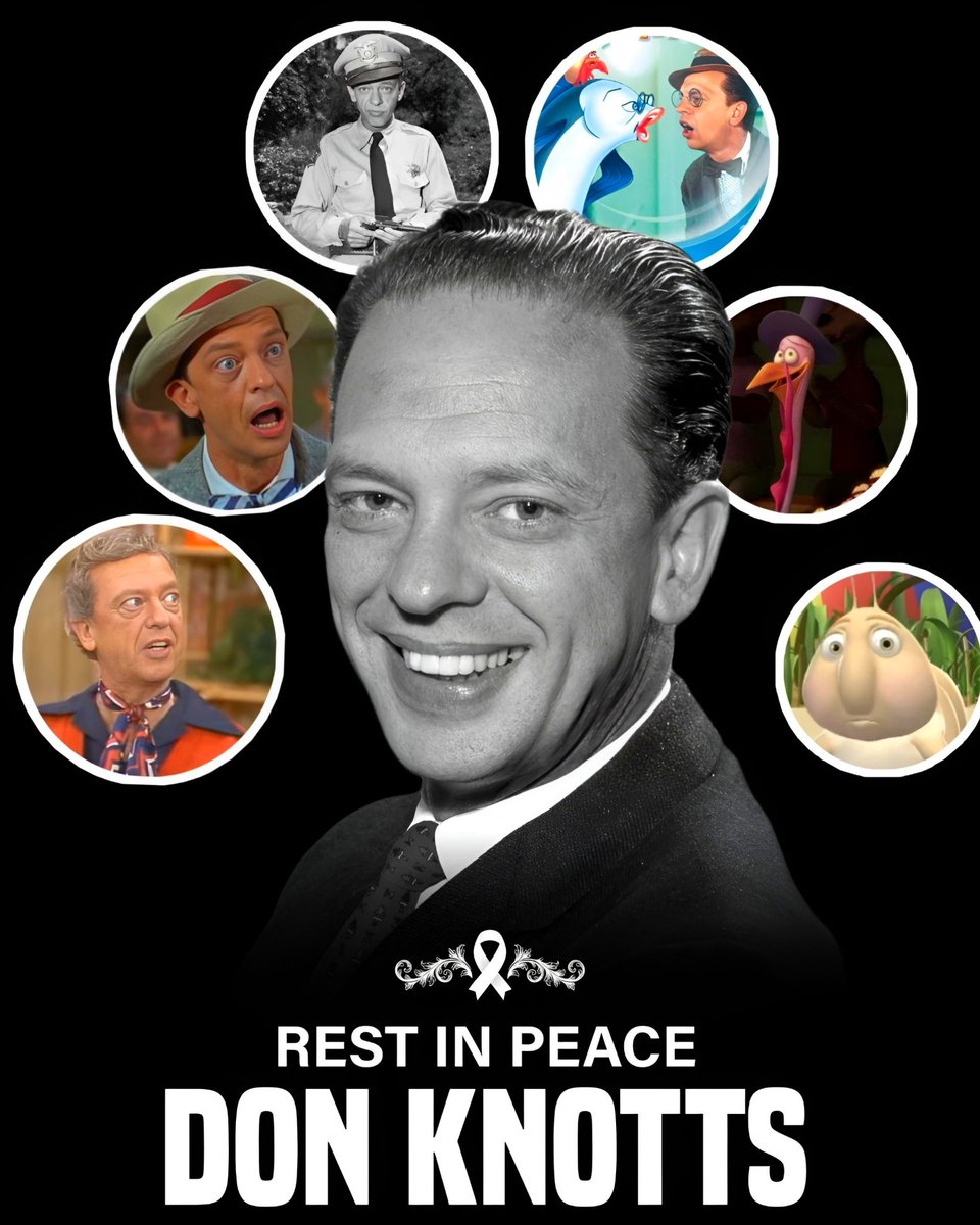 cartoonvibes26's tweet photo. Rest in Peace, Don Knotts. 🕊️

A true comedy legend whose unforgettable performances brought laughter to generations. From his iconic live-action roles to memorable voice performances in Chicken Little, The Fox and the Hound, and more, Don Knotts left behind a timeless legacy that continues to entertain audiences of all ages.

His talent and laughter will never be forgotten. ❤️