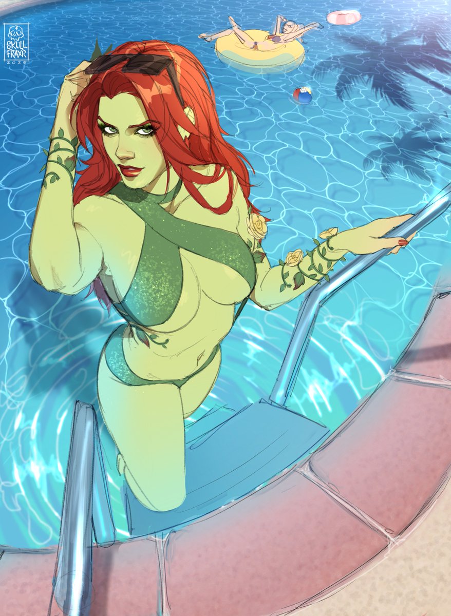 skull_fraxr's tweet photo. fortnite poison ivy bc they ate that https://t.co/EE37ZknJBE