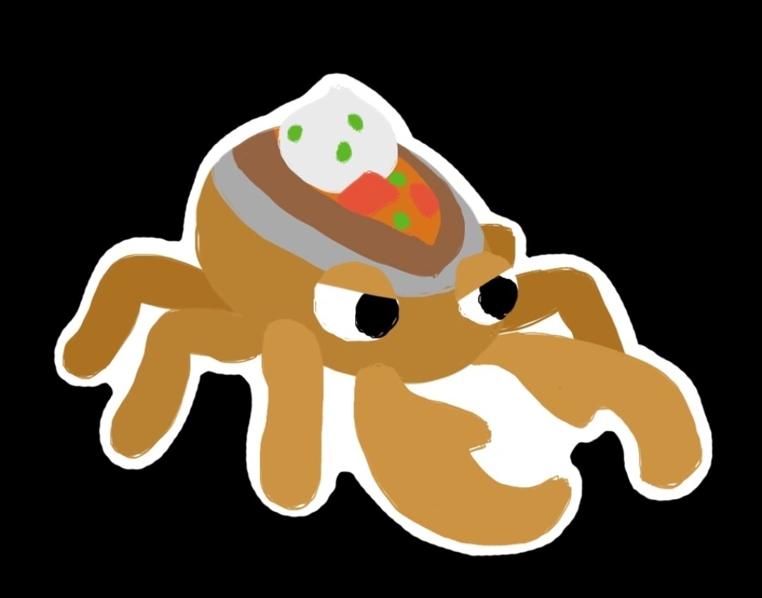 wizardfrog69's tweet photo. @DionysusInParis @melonsharks @enthyrea @TTyless @tcraftyninjacat @kilovanity @okidraw the food themed rocks remind me SO much of the bugs from the game bugsnax but please PLEASE continue making them they look so delicious 🤤 i only wish there was a stuffed potato eridian👀.... i wish https://t.co/Wd9mB9vYcG