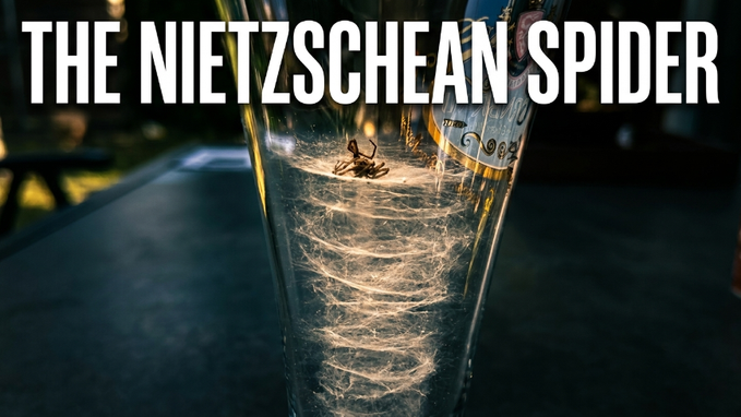 cyberaurix's tweet photo. How has nobody launched this yet, a few hours ago someone uploaded a pic of this spider who tried so hard to get out of a glass but couldn't make it.

Video just crossed 1m views.
https://t.co/6QWQ1ViTyi

Since its an animal meta it makes sense to send this. 

Everyone's calling it ART.

Lets Send The Nietzschean Spider