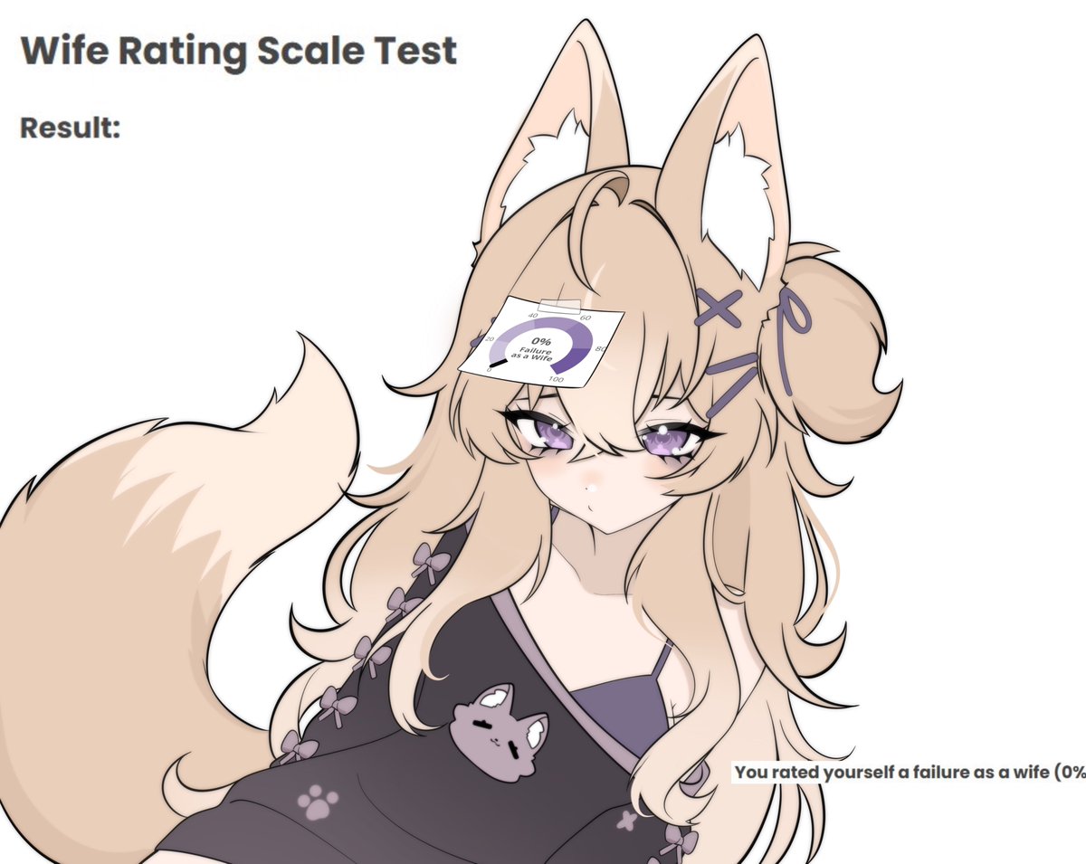 SleepyPaws__'s tweet photo. apparently i'm not wife material... can i at least be your favorite sleepy fox?

🖍 @/nyalunii https://t.co/SRNiF6SIUx