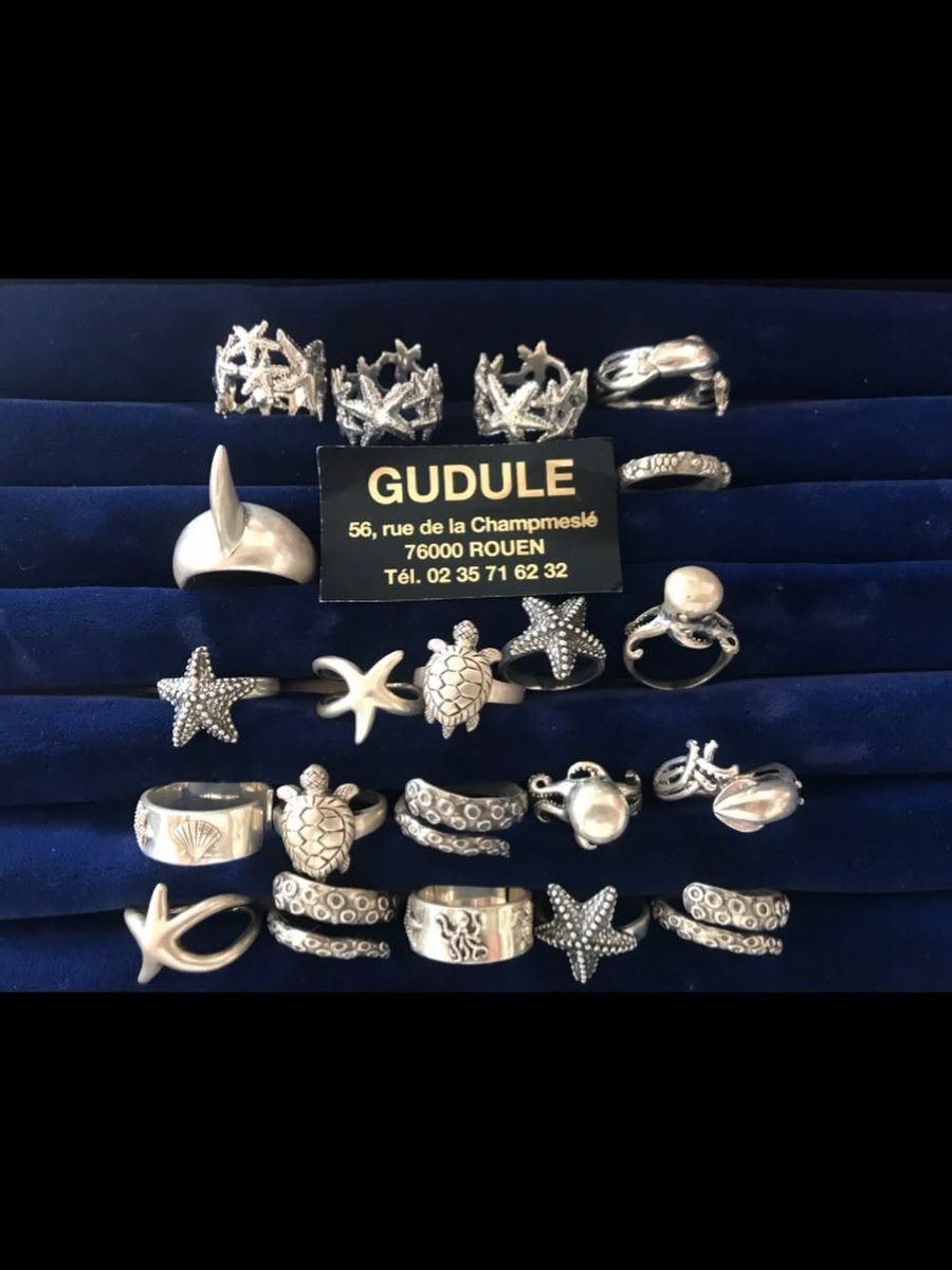 GuduleRouen's tweet photo. ⚠️ Ce mercredi 22 juillet votre boutique #Gudule de #rouen est 🌞 ouverte 🌞 de 8h30 à 13h et de 14h à 16h.
#bagues thème #mer #argentmassif sans nickel dans votre #boutique #gudule de #rouen #bijouxaddict #Gudule_Rouen #bijouxrouen #gudulerouen https://t.co/ZRX3HoWnKi