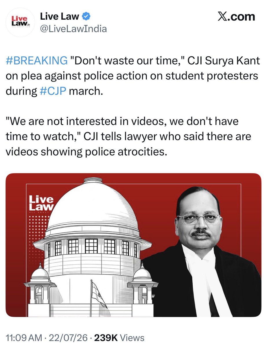 umashankarsingh's tweet photo. Chief Justice Of India has said this! https://t.co/5NnS2nhA43