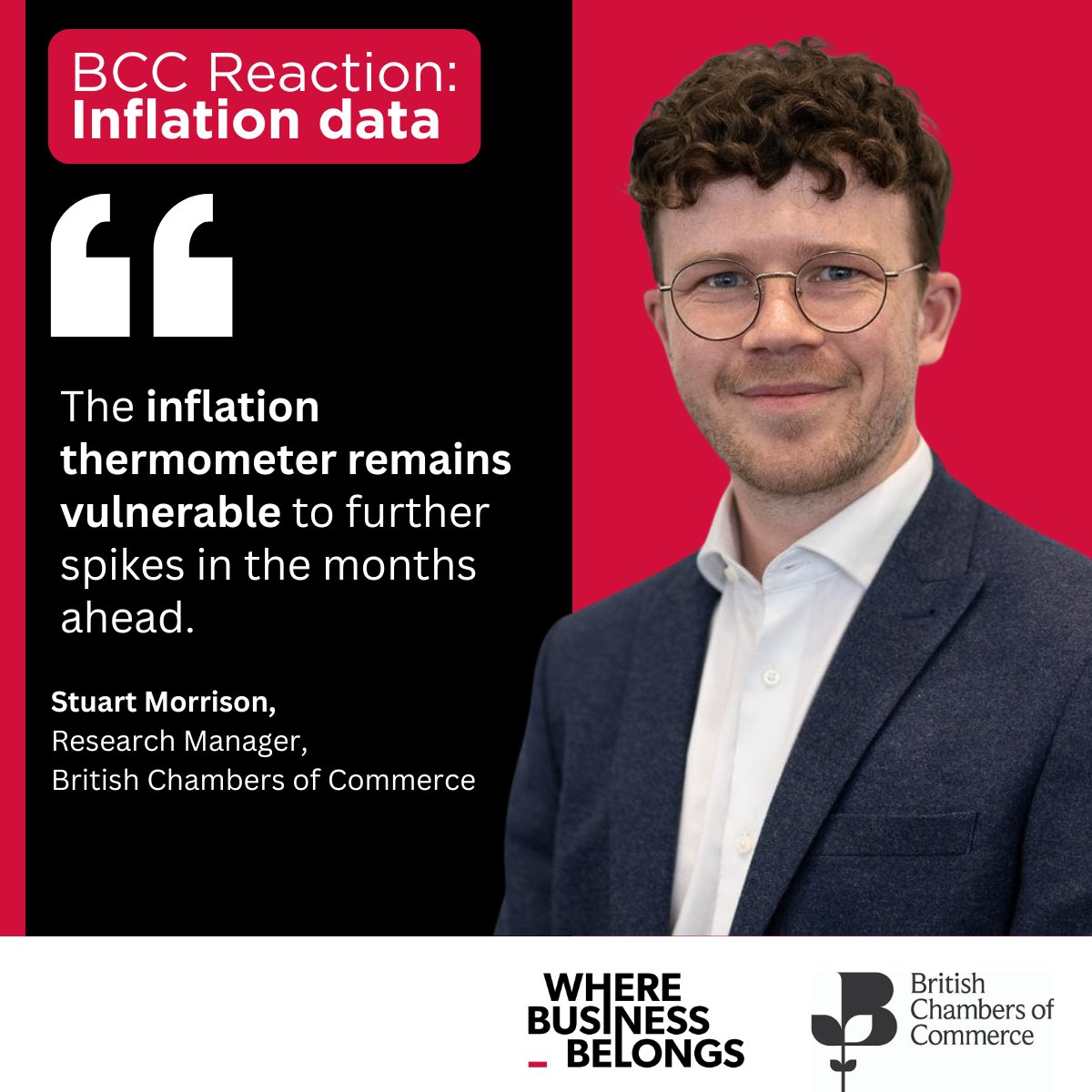 britishchambers's tweet photo. 🚨Inflation eased to 2.6% in June according to the latest data from @ONS

Read our full reaction to this morning's data from Research Manager Stuart Morrison👇

https://t.co/i5Mg3obRZI

#inflation #ONS #costofdoingbusiness #Chambers https://t.co/sTV2OwOfHn