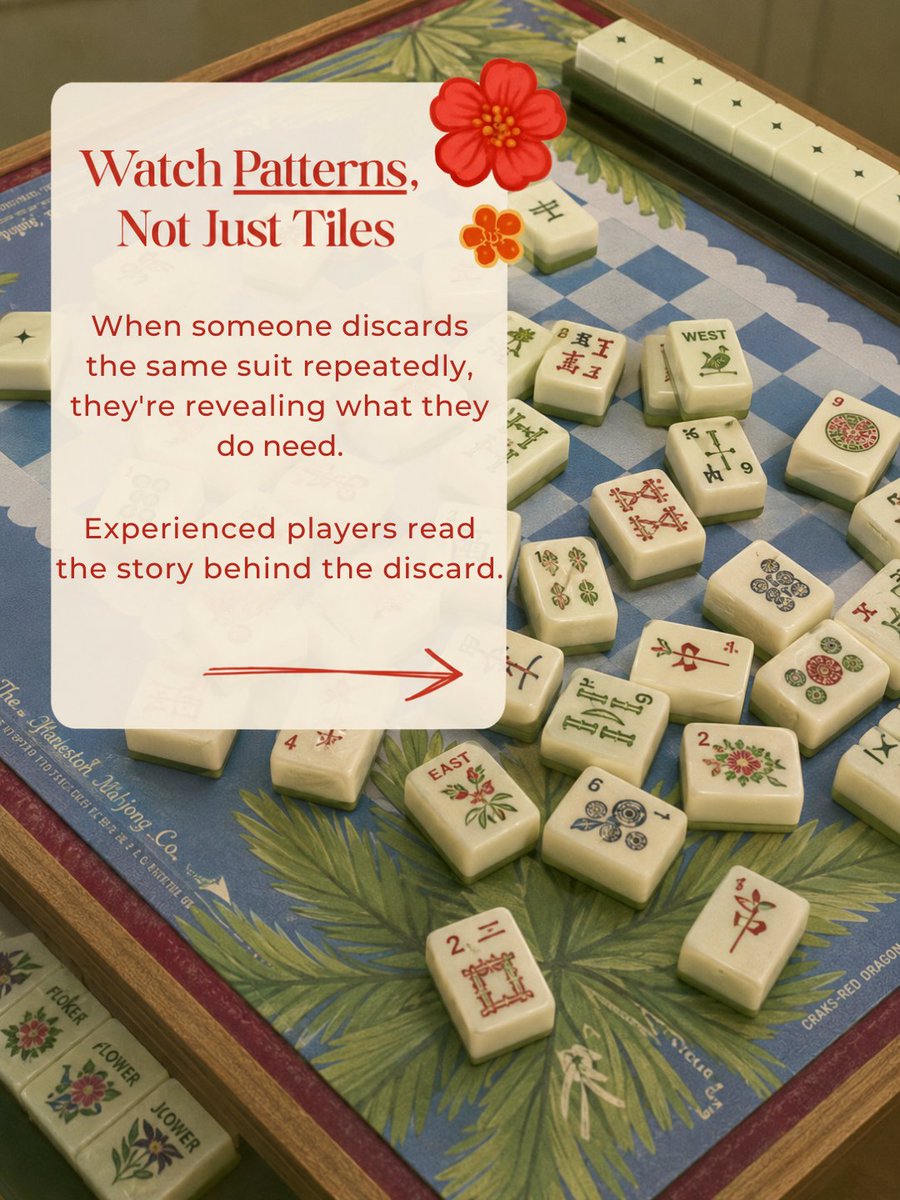 BlrLounge97888's tweet photo. Better Mahjong starts with better observation. ๐๐
#MahjongLounge #MahjongBangalore #LearnMahjong #MahjongClasses #MahjongStrategy #BoardGamesBangalore #IndoorGames #Koramangala #StrategyGames #MahjongCommunity #GameBangalore #MindGames #TabletopGames #MahjongTips #PlayMahjong https://t.co/oA3KkxFjRI