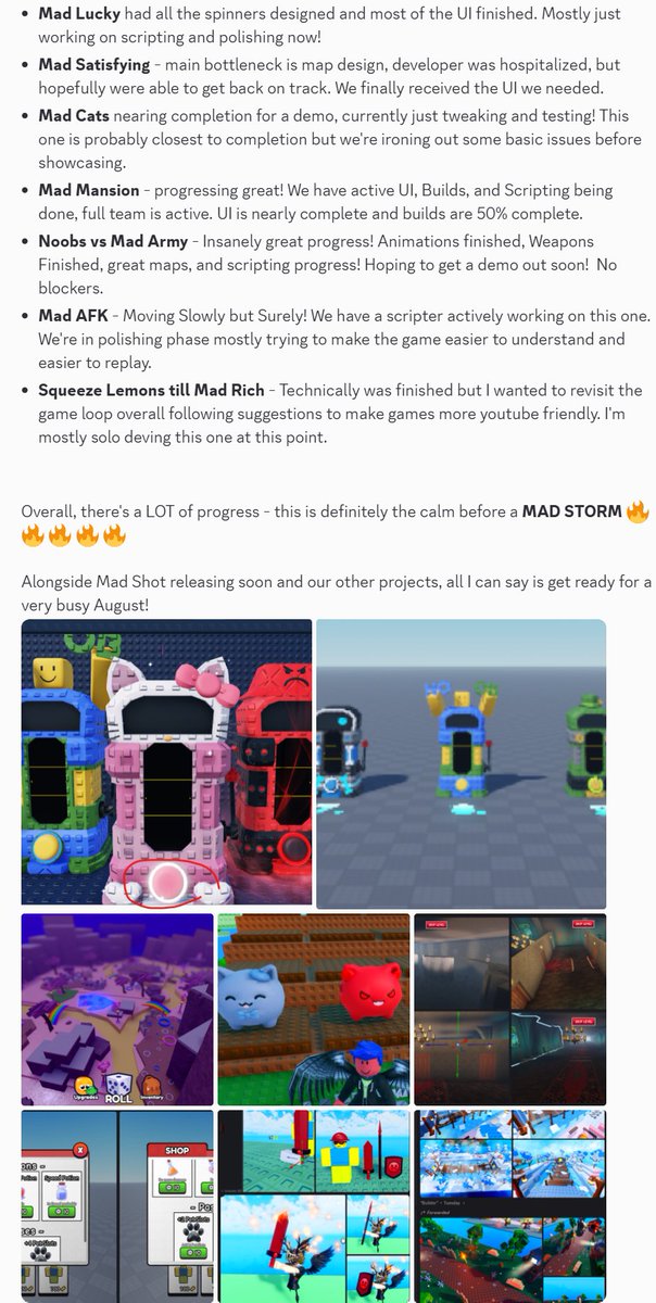 madrichclub_'s tweet photo. Many solana:Fa7ZE9nCEYnrHsnoeHuhEExJpchtrBtKXnWe6CgHpump  Games Dropping Soon on Roblox

if you havent already 2 is available

Mad Asmr Obby 😡
https://t.co/fg2w8NUq2x over 100K+ Players that visited

+1 Mad Every Second 
https://t.co/AuMbyXCCuv over 60k+ Players that visited https://t.co/4hdAFblSVi