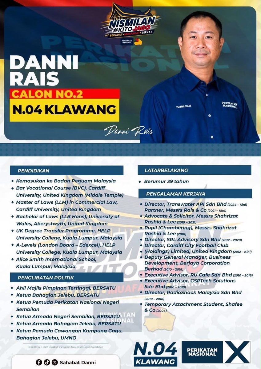 StratCommX's tweet photo. Anak Rais Yatim ni byk kerja dgn Vincent Tan. Macam2 company Vincent punya. Masyuk 😂 https://t.co/N5GzV7XgXl