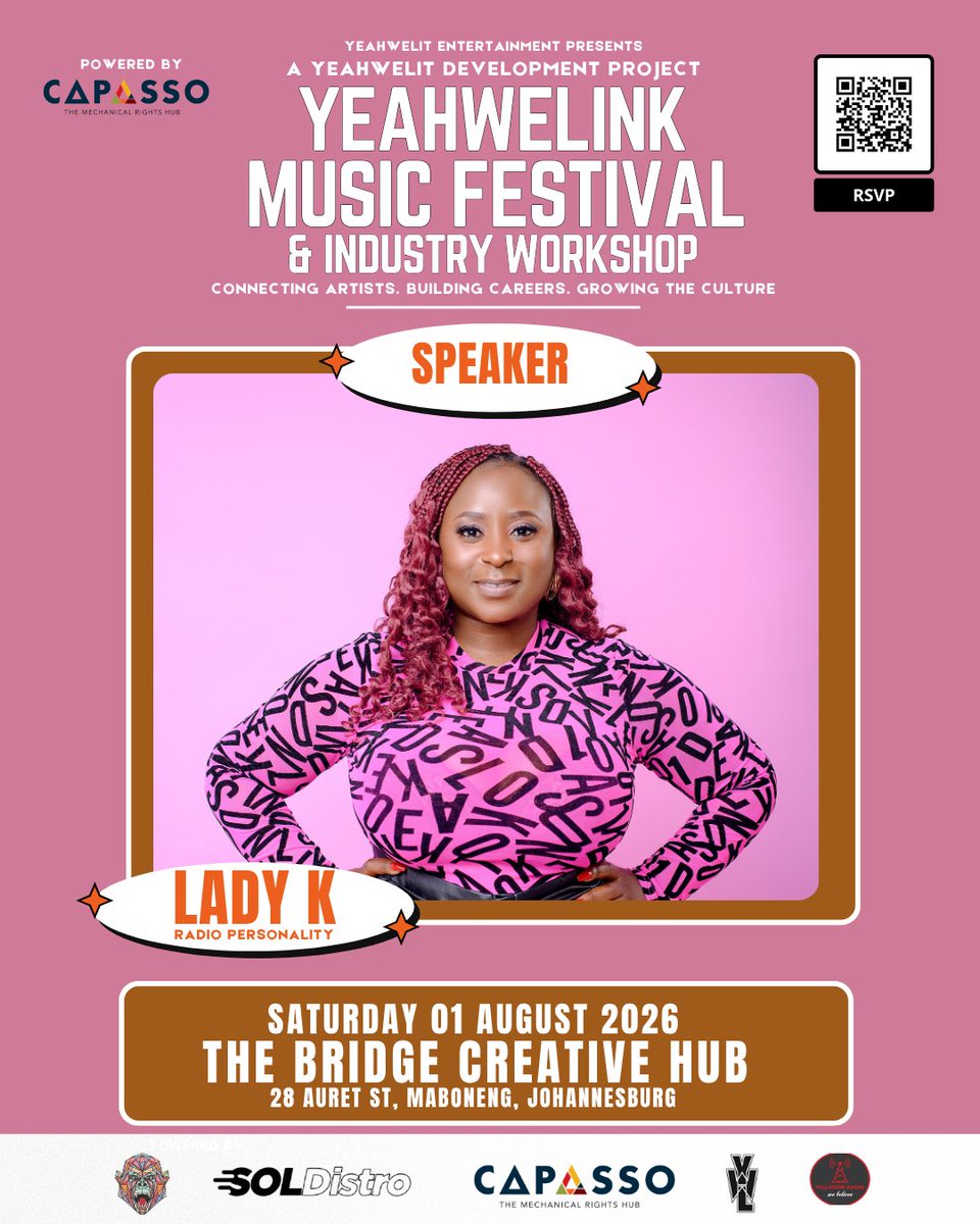 LadyKuda's tweet photo. YeahWeLink Music Festival &amp; Industry Workshop in collaboration with CAPASSO will be taking place on the 1st of August 👌🏾and I'm one of the speakers

S/O to @mlue_jay for this incredible opportunity 🙏🏾

COME THRU, RSVP: https://t.co/IvCYzLB0Ja… https://t.co/FsiJQ6xlGs