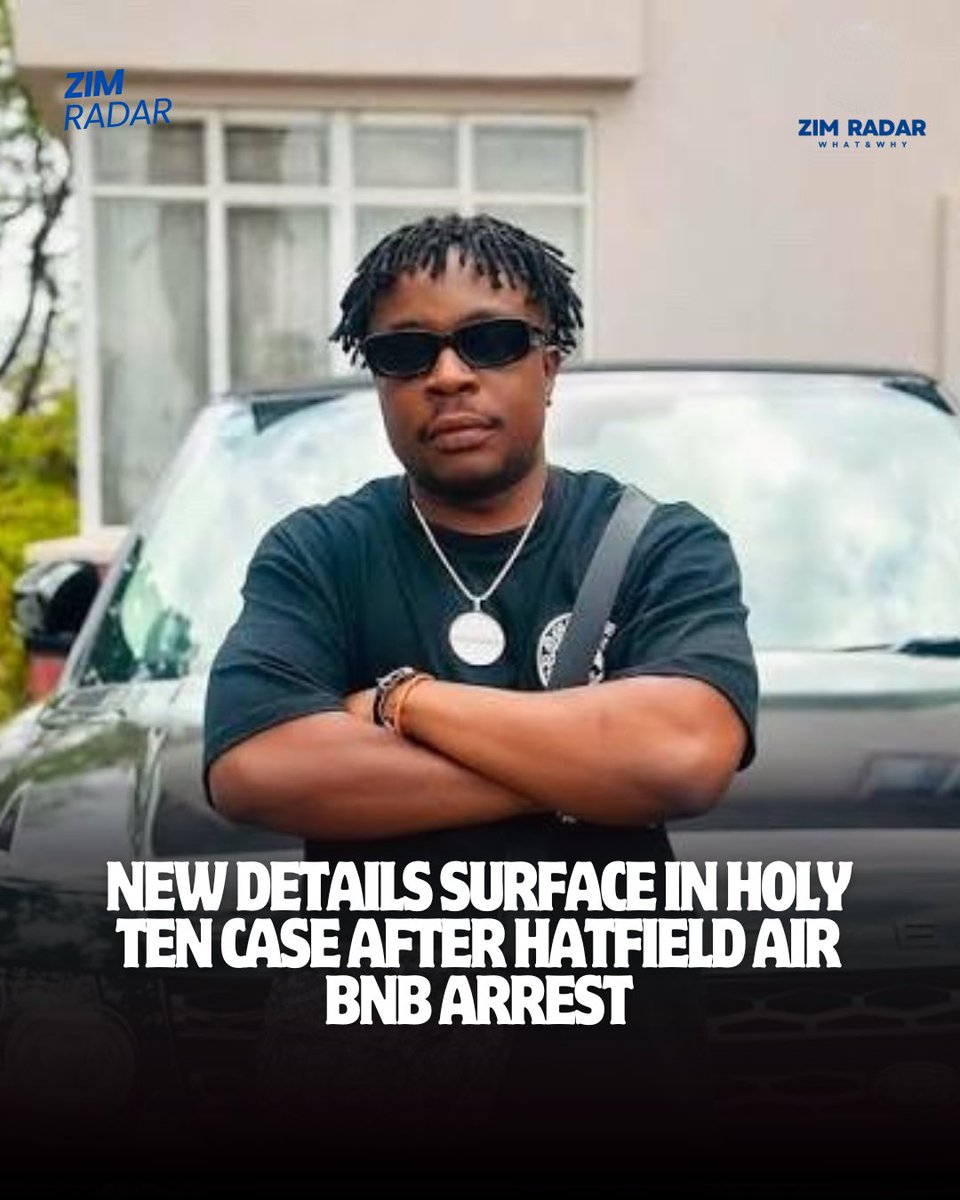 zim_radar's tweet photo. UPDATE: New details emerge in Holy Ten case after Hatfield BnB arrest. Complainant alleges she was locked in a room &amp; assaulted. Musician denies allegations, says he asked her to leave early. Bail hearing set for Friday. Investigations ongoing.

#HolyTen #ZRP #RapeCase #Hatfield https://t.co/aYVa04I8Mf