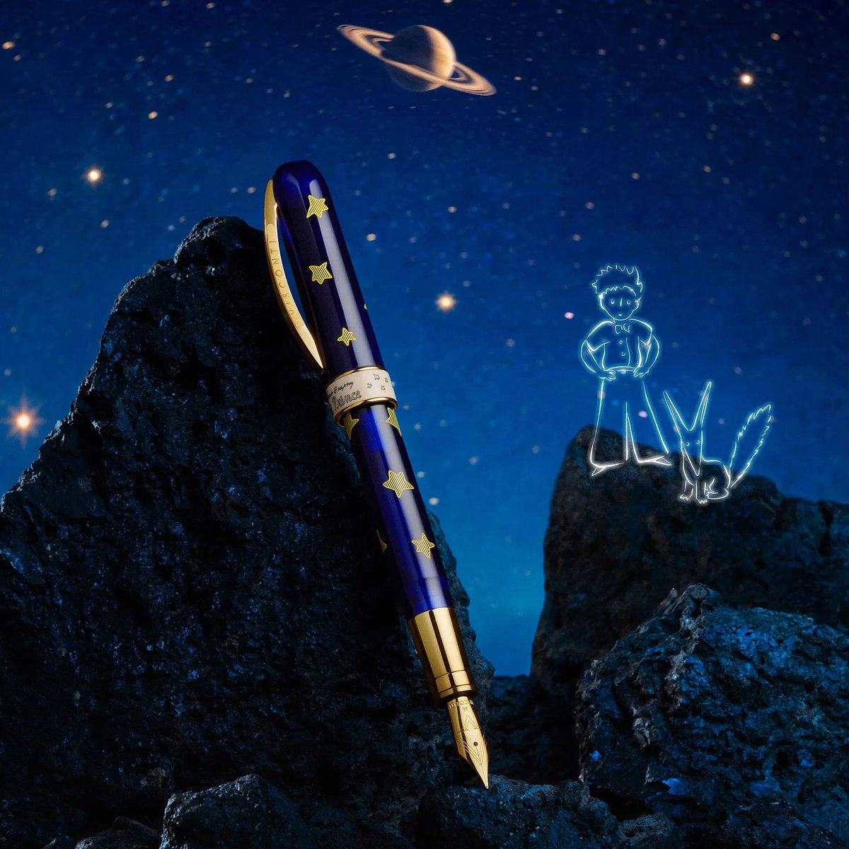 inheritpen's tweet photo. フランスの作家アントワーヌ・ド・サン＝テグジュペリの代表作である世界的名著「ル プティ プランス」（日本語訳「星の王子様」）をモチーフとした特別モデル！ビスコンティ 万年筆 特別生産品 ル プティ プランス 小さな王子様（星の王子様）
https://t.co/NCu2ihUZSE https://t.co/OYDn3HHAii