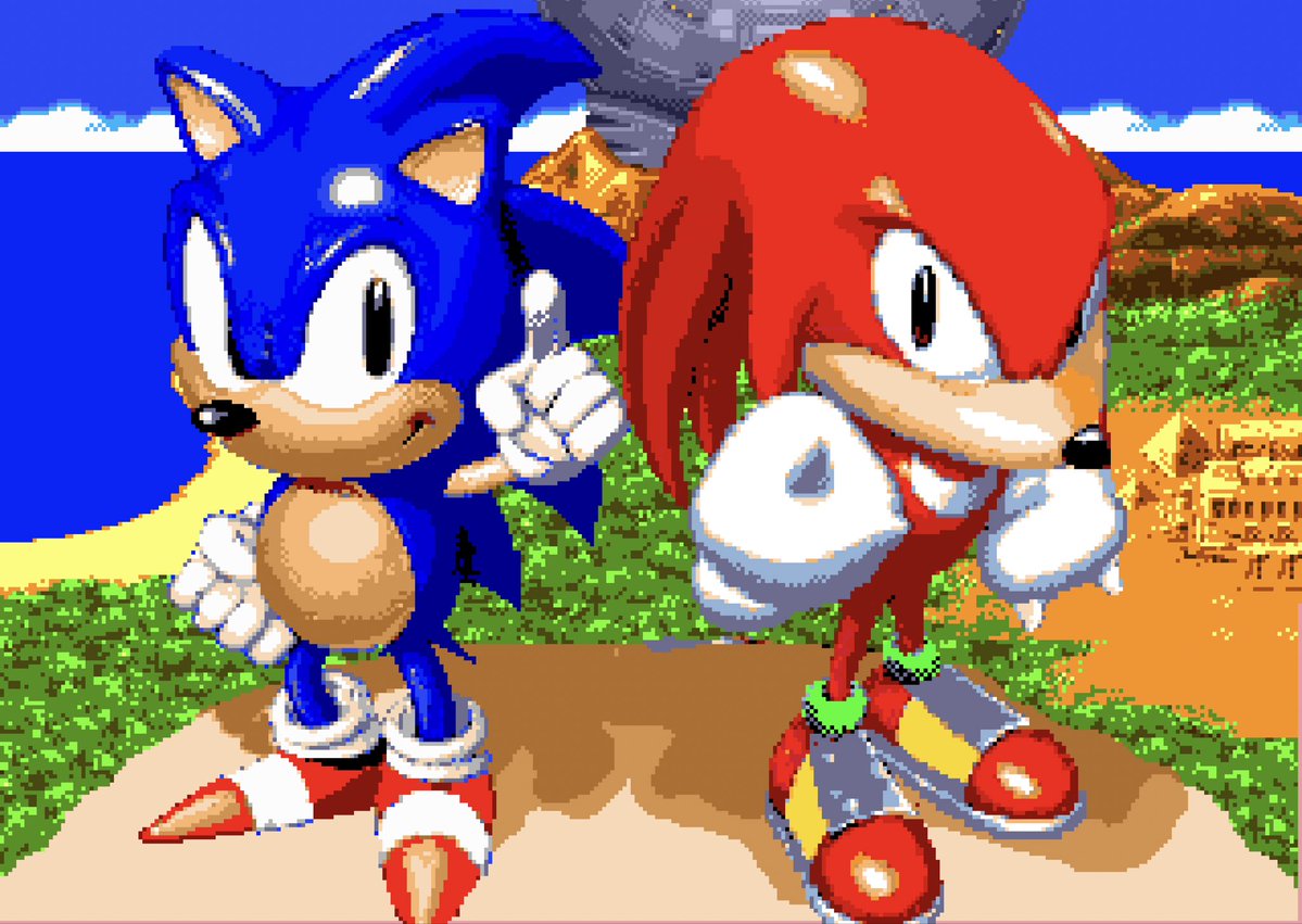 Sonic3boxartedt's tweet photo. SONIC &amp; KNUCKLES BOXART EDITION (U.S.A) mockup wip…long ass tweet https://t.co/MQtEQtVXjn