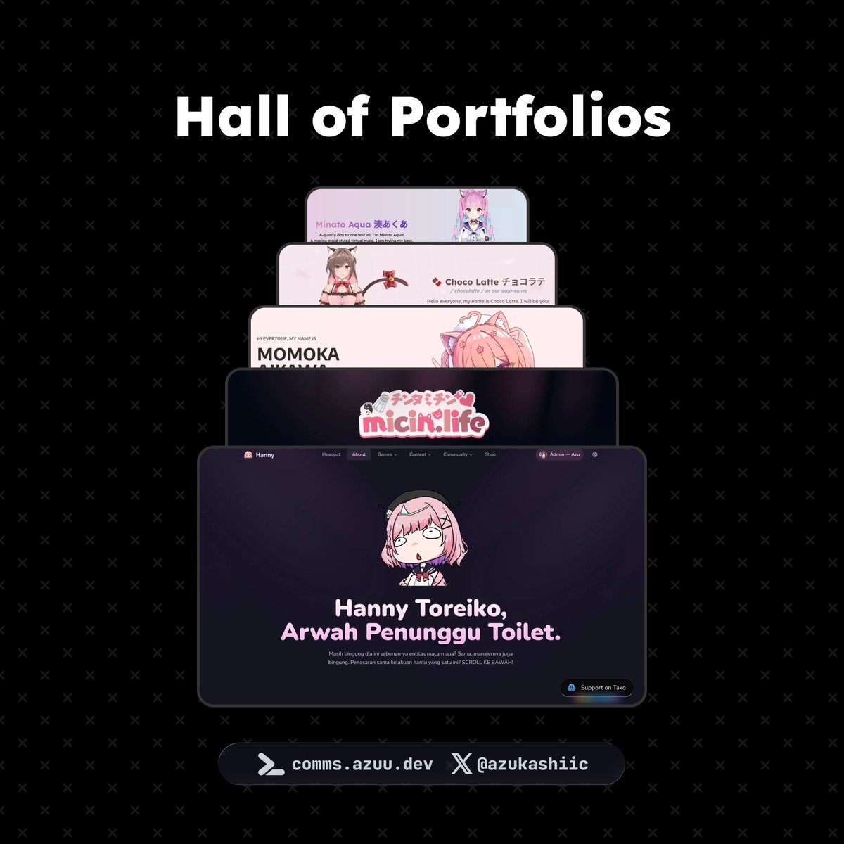 azukashiic's tweet photo. [❤️ &amp; 🔁 APPRECIATED]

Web Commissions are now OPEN!
Bagi kalian yang ingin memiliki website khusus sebagai profil independen, aku membuka jasa untuk develop ide kalian menjadi bentuk nyata.

Jasa yang tersedia, ToS, dan price list dapat dilihat melalui:
https://t.co/OSaegSwTWj https://t.co/1DQEy0ROfk