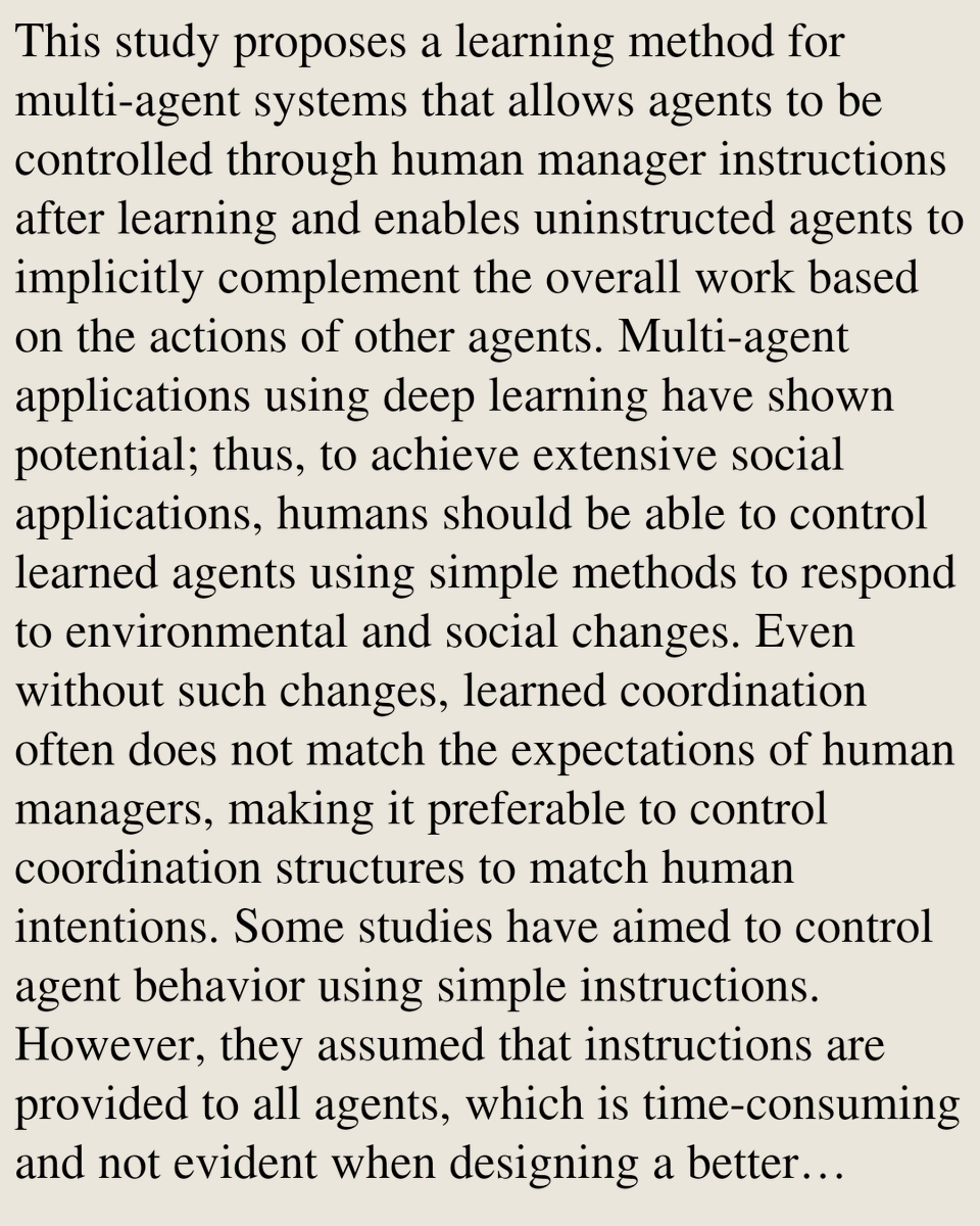 Multiagent Systems Papers tweet media