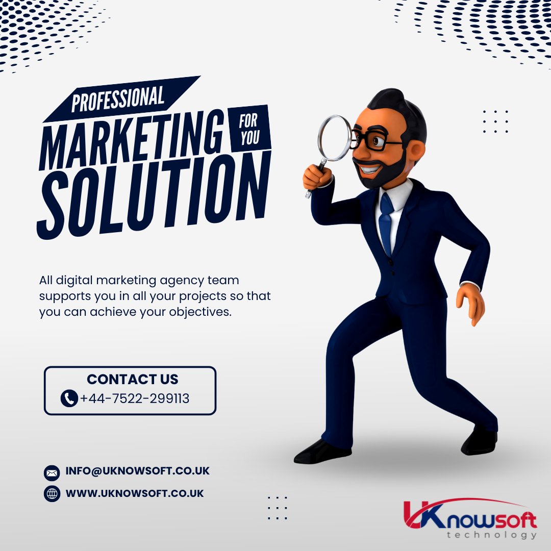 UknowSoft247's tweet photo. Grow Your Business with Professional Digital Marketing Solutions

Contact Info:

📞 Phone: +44 7522 299113

📧 Email: info@uknowsoft.co.uk

🌐 Website: https://t.co/CtlEKFFXkr

#DigitalMarketing #MarketingAgency #SEO #SocialMediaMarketing #PPC #ContentMarketing #EmailMarketing https://t.co/lw3Kc9ogIF