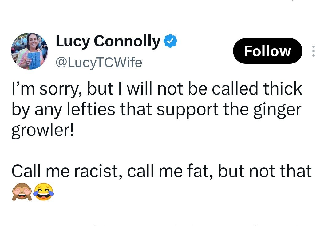 Parody_PM's tweet photo. Whatever you say, you fat racist. https://t.co/Y7HvkKQE1V