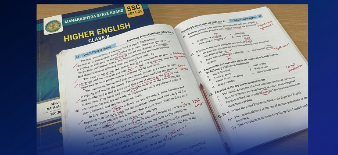 eklavyaai's tweet photo. Don't lose marks on questions you already know.

Learn the common SSC English mistakes and simple strategies to improve your score.

Read more:
 https://t.co/K8VYqyst7D
#SSC #BoardExams #StudySmart #Eklavya #EnglishPreparation https://t.co/G1PnWNLejX