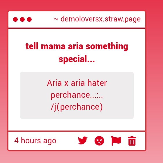 demo_loversx's tweet photo. I'm getting so many gimmicks about aria x aria hater 🤔🤔 https://t.co/z1T1qwfcXw