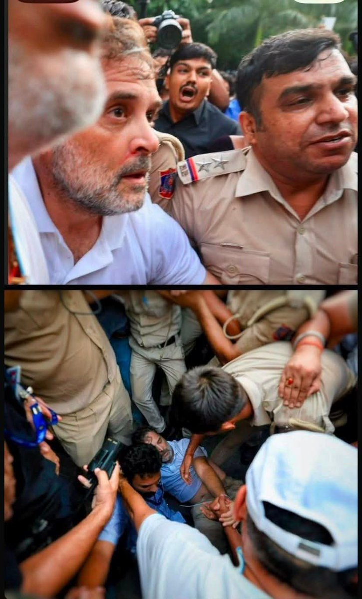 navedyaara_'s tweet photo. Rahul Gandhi Ki Nose Se Blood...🩸
Ye Kal Bhi BJP And RSS Ka Baap Tha Aur Hamesha Rahega Chahe It Cell And Dalaal Godi Media Se Jitna Pappu Bulwa Lo...💯 #200 cr #jantarmantar https://t.co/UDg9Xa0eTV