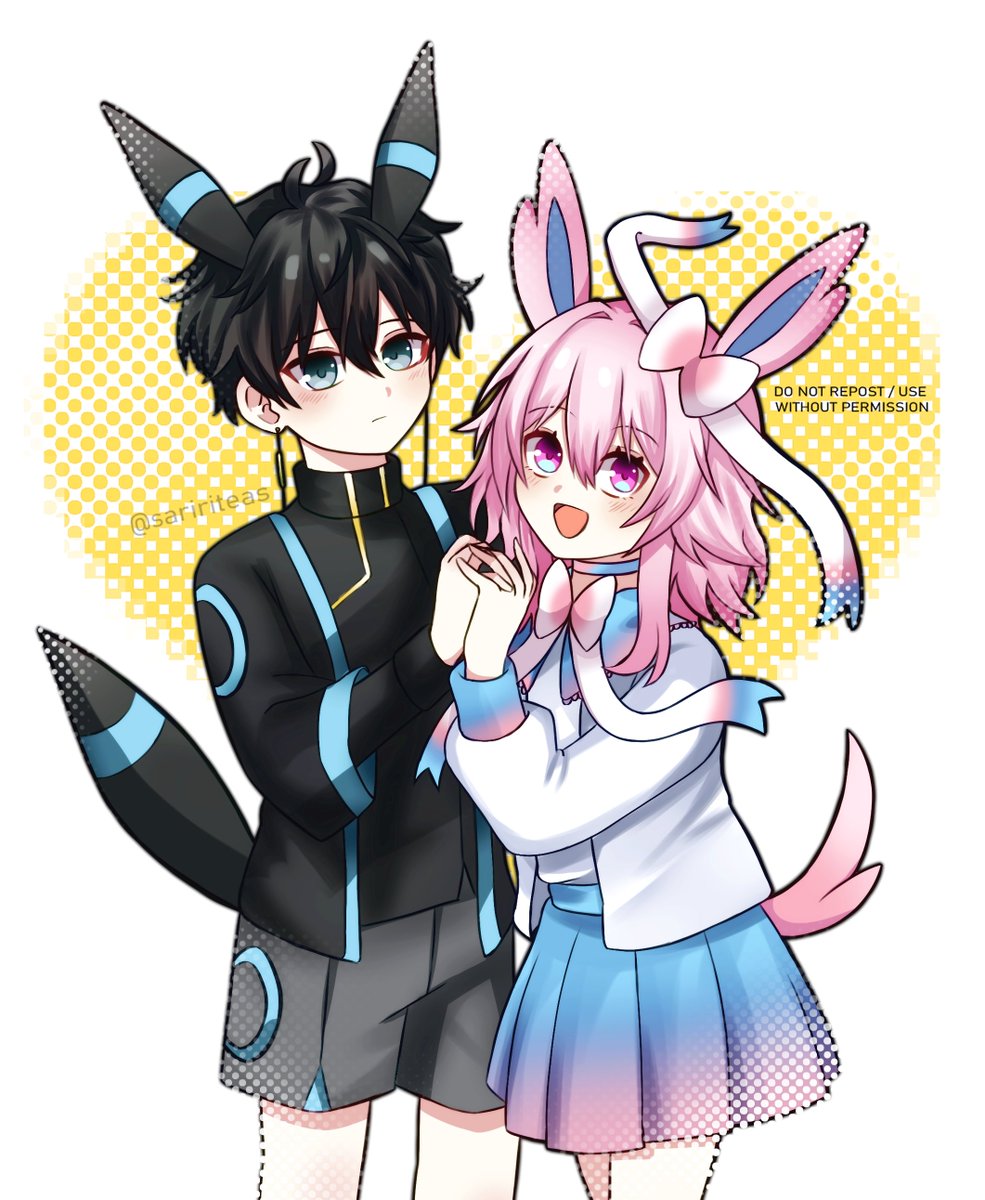 saririteas's tweet photo. My entry for day 3 and the belated one for day 1 of #DanMarchweek2026
Human &amp; Monster &amp; Coordinated/Matching Outfits!
Enjoy!

#danmarch #丹なの https://t.co/ahckkaTi88