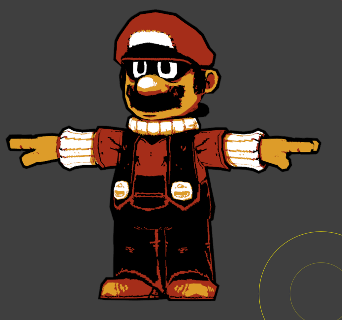 Its_me_NicoBros's tweet photo. the 3d models
they exist for like a year already, but they weren't textured. i had this idea of making a model viewer for the game, so i decided to polish the models and finally texture them.

#b3d https://t.co/zJVo9HUvEu