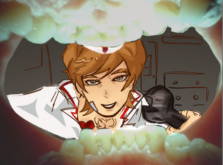 Daniel1WasTaken's tweet photo. Just ignore the wrench Tord is holding 
#eddsworld #eddsworldtordnurse Tord by: Targan.jpg https://t.co/zvJwt6PTX5
