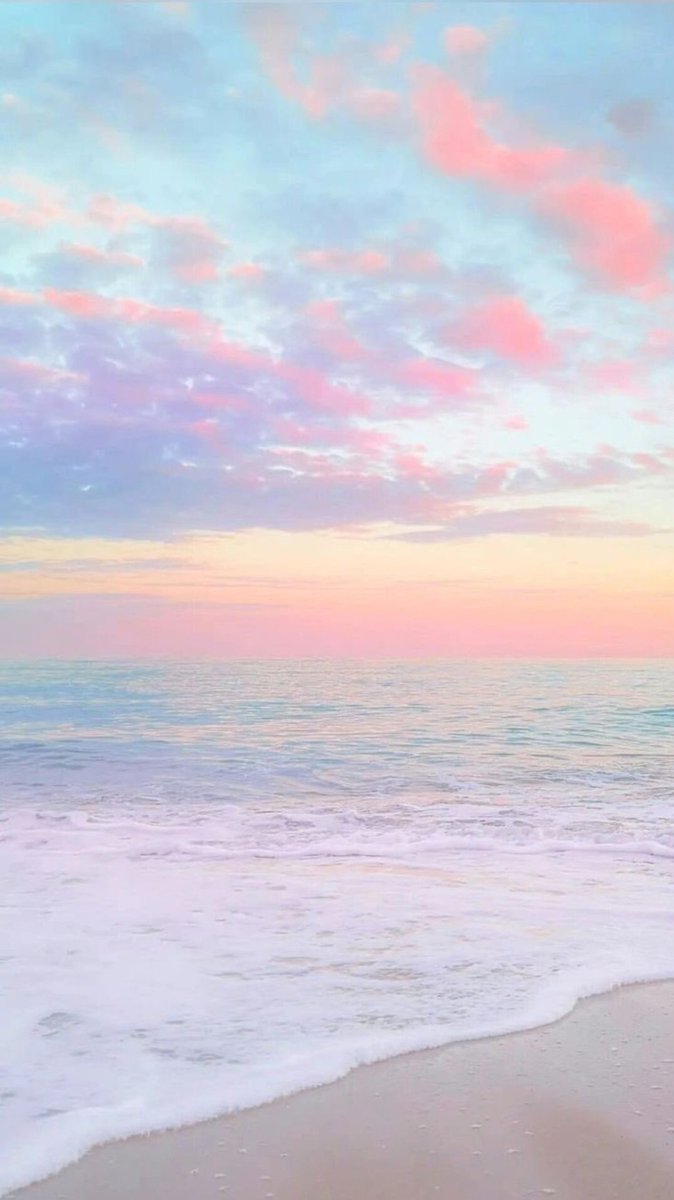 sleepyexposure's tweet photo. Cotton candy skies &amp; calm tides. 🌊✨
#BeachVibes #PastelSky #OceanLove https://t.co/Jd09zdmEhH
