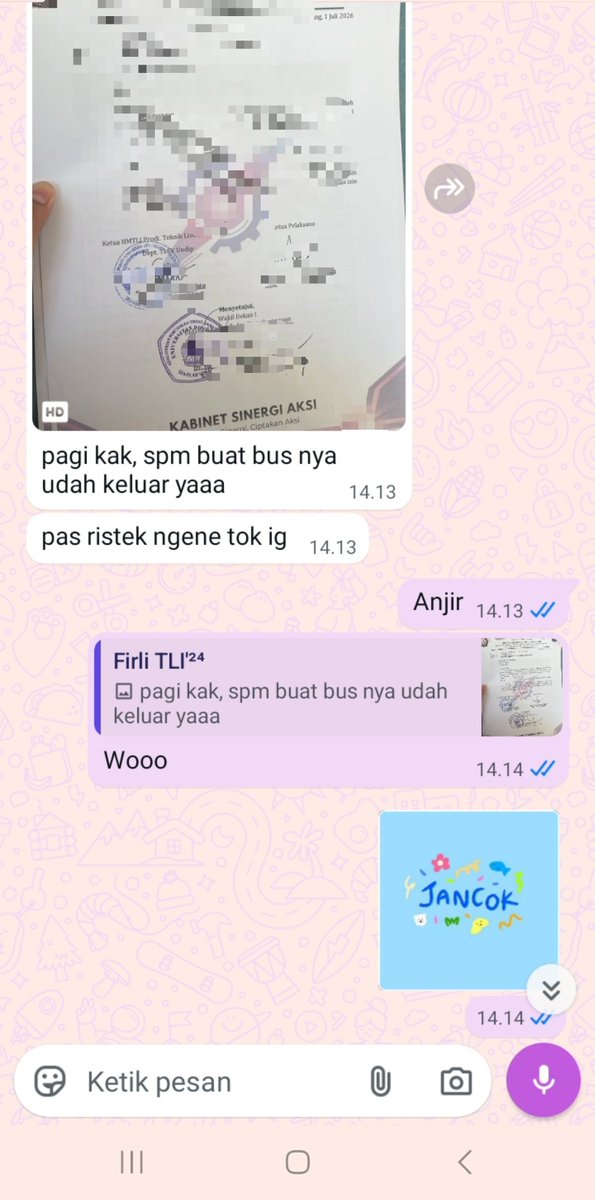 mengie_more's tweet photo. Birokrasi SV BABIIIK
PADAHAL DEPARTEMEN LAIN BISA LOLOS LOH, KENAPA SOSIAL KENA FAAKK https://t.co/VjPpv01Fhi