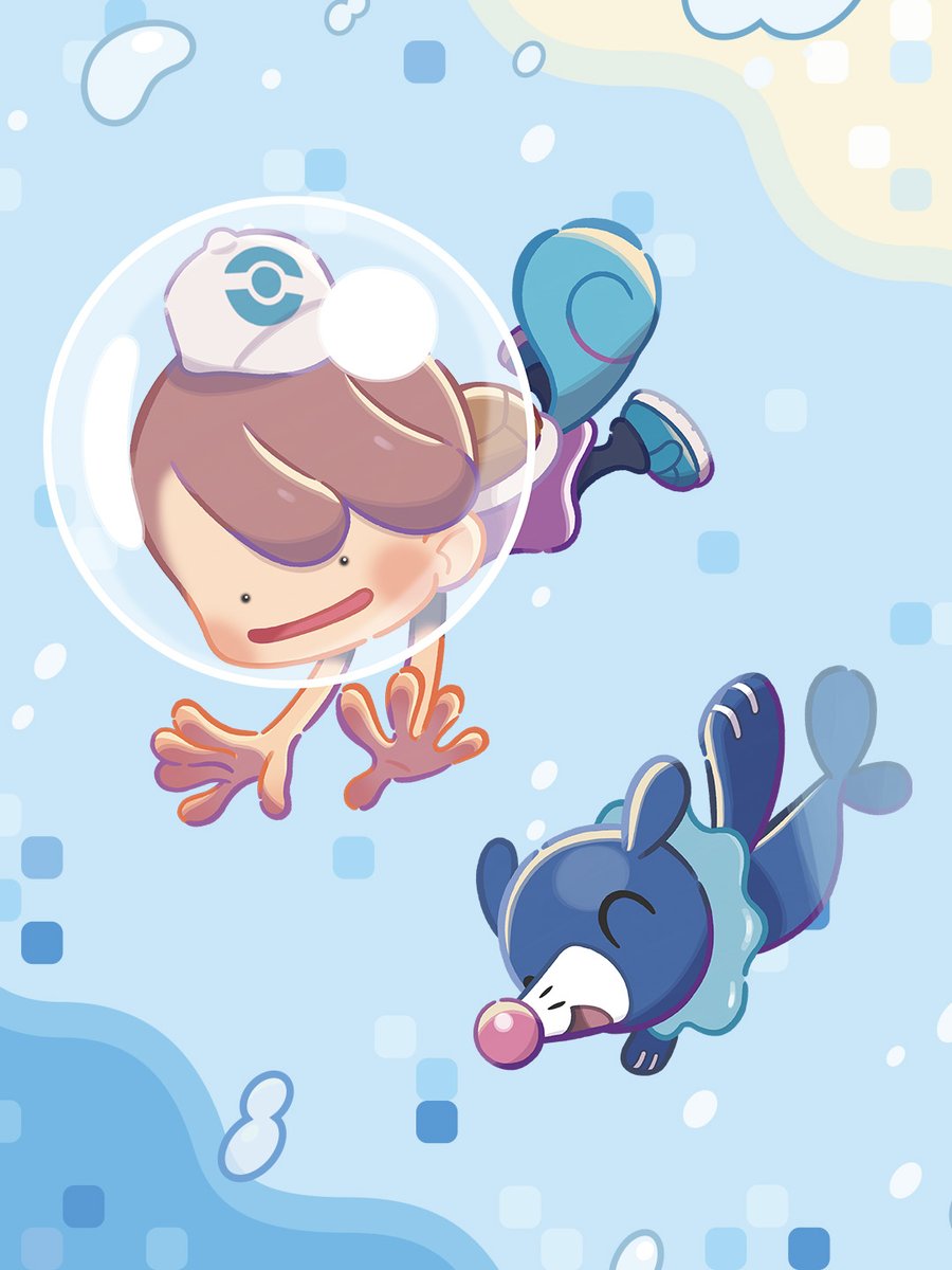 NintendoES's tweet photo. ¡Lánzate al agua y descubre qué te depara la Cuenca Coralina! El mes que viene llega la primera parte del pase de expansión de #PokemonPokopia. https://t.co/687wBfOFGX