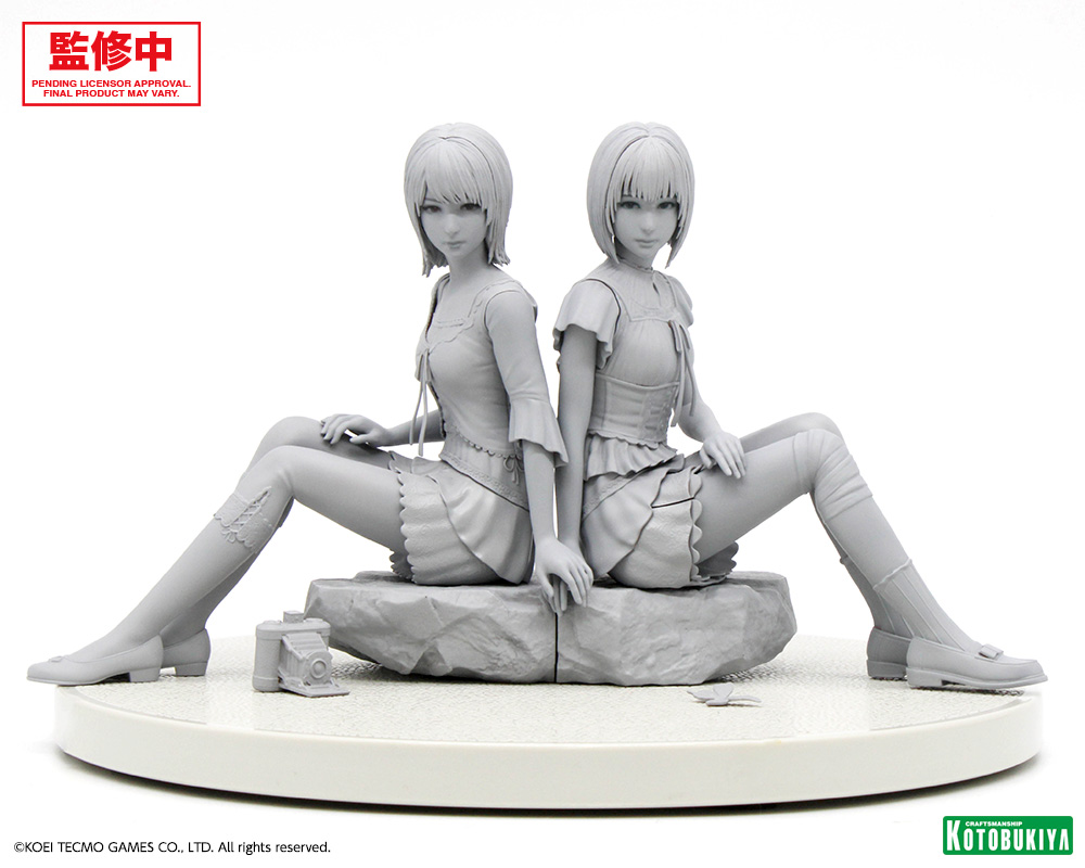 Kotobukiya_EN's tweet photo. ＼NEW INFO／
Mio Amakura and Mayu Amakura from FATAL FRAME II: Crimson Butterfly REMAKE join the OSHI WORKS lineup!

#OSHIWORKS brings your favorites from various titles at an affordable price!

#FatalFrame #CrimsonButterfly #FATALFRAMEIIREMAKE #SDCC2026 https://t.co/kvhXtC4Trq