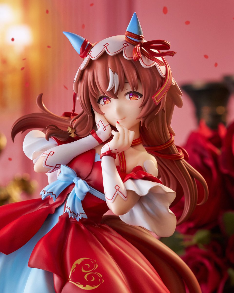 furyu_hm's tweet photo. ＼ F:NEX 受注開始🎉 ／

『ウマ娘 プリティーダービー』より
「スティルインラブ 1/7スケールフィギュア」が登場

勝負服をまとった、オリジナルポーズで丁寧に立体化！

【当サイト&amp;CyStore限定】腕差し替えパーツ 付き！
予約締切：9/15まで